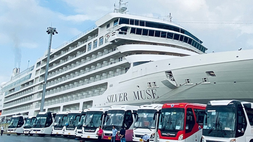 International cruise ships dock at Tien Sa port in Da Nang